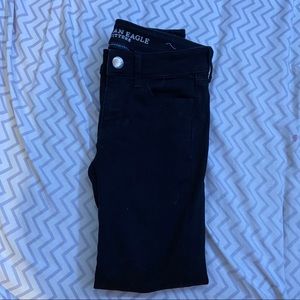 Black american eagle skinny jeans!